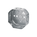 Caja de luz metal octogonal