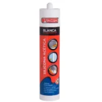 Silicona acética Blanca Tacsa - 280ml