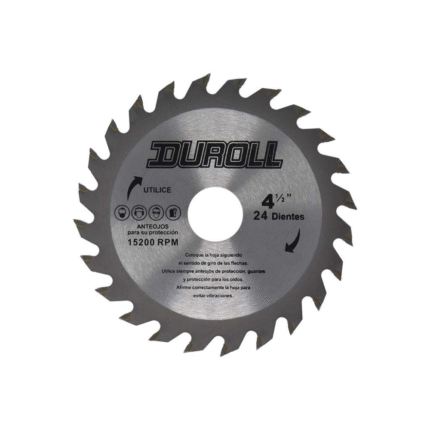 Sierra Widia 4-1/2" - (24 dientes) - Duroll