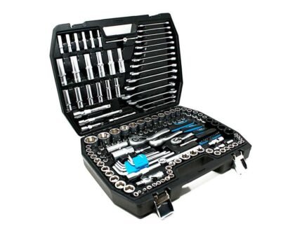 Set bocallaves y acces. (150 PZS). 1/2 - 3/8 - 1/4 profesional - Duroll