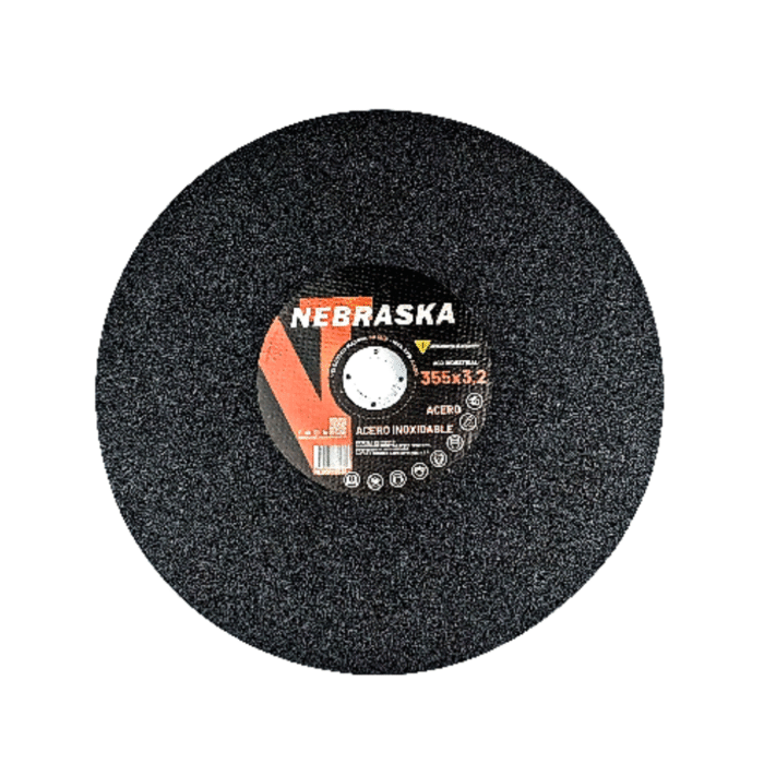Disco abrasivo de corte p/sensitiva - 355x3.2x25.4 - NEBRASKA - Image 1