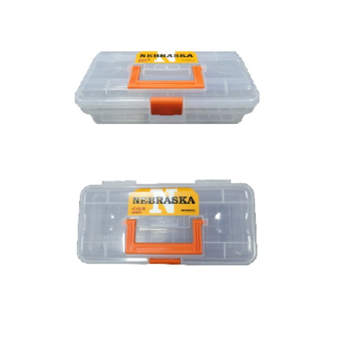 Caja herramientas 12" - traba plástica - NEBRASKA - Image 1