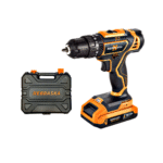 Taladro percutor One-Power 20V - 13mm - 40n.m (c/maletin) NEBRASKA