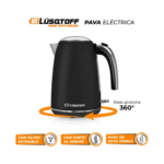 Pava Eléctrica Vintage 1,7lts. 2200w Negro LUSQTOFF