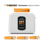 Tostadora C/display Digital Blanca 930w LUSQTOFF